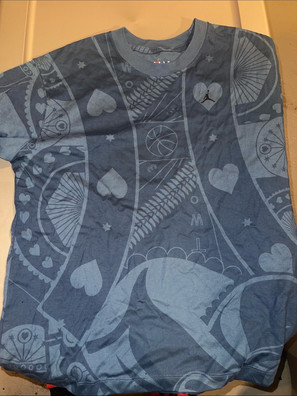 Women Jordan’s shirt French blue